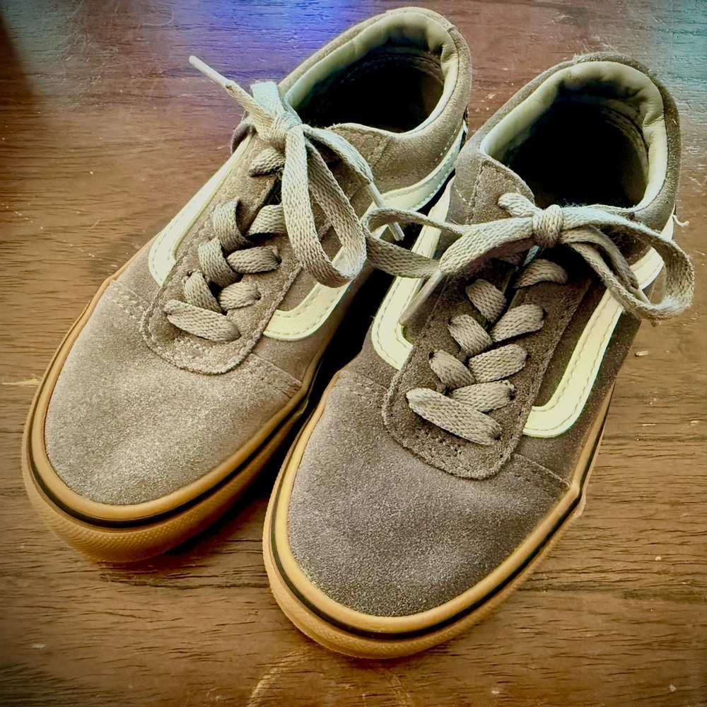 BOYS' VANS CALDRONE SKATE SHOES US Youth 13.0
